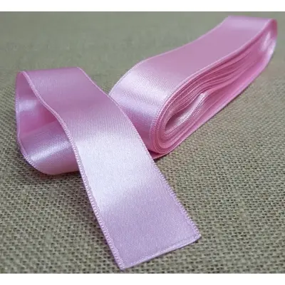  Satin Ribbon No:9, 3cm Baby Pink